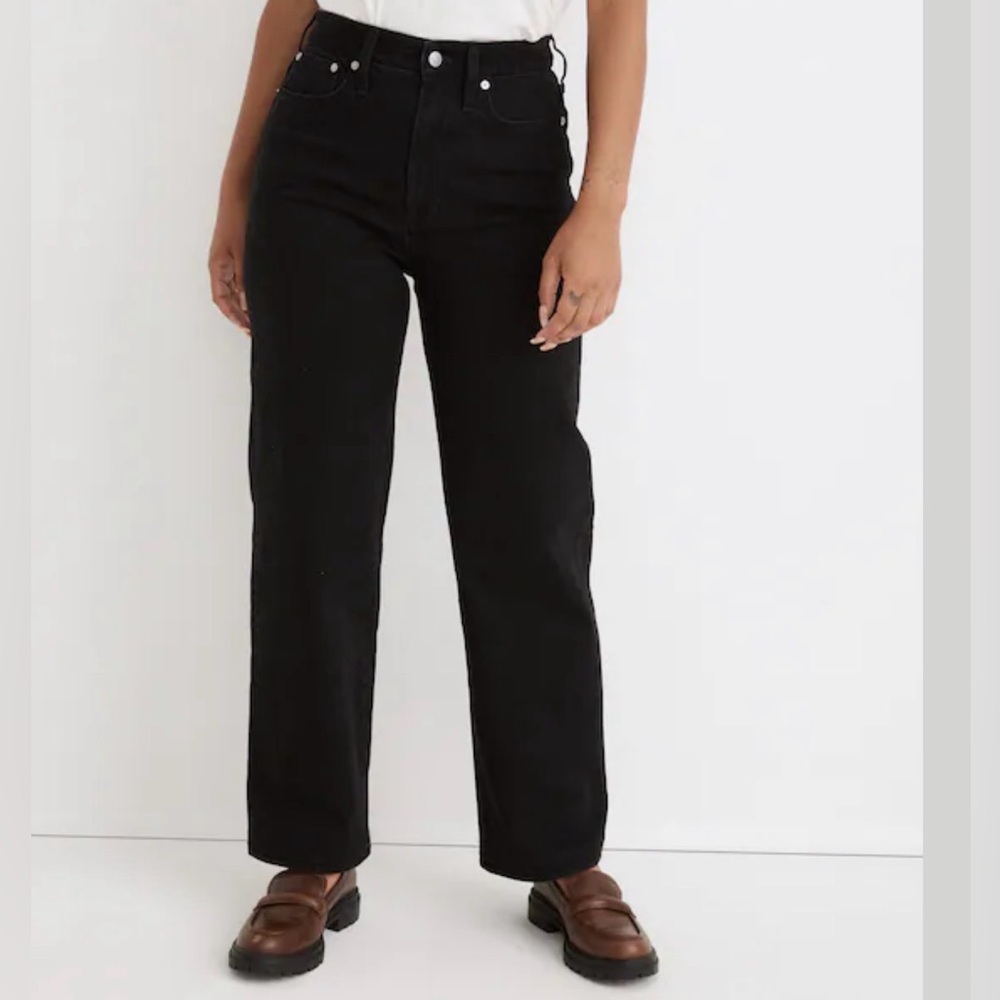Madewell Petite Curvy Perfect Vintage Wide-Leg Jean in Belmere Wash- 30P